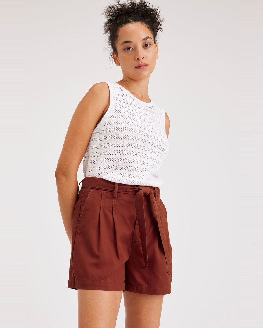 Tie Front Short - Image 5