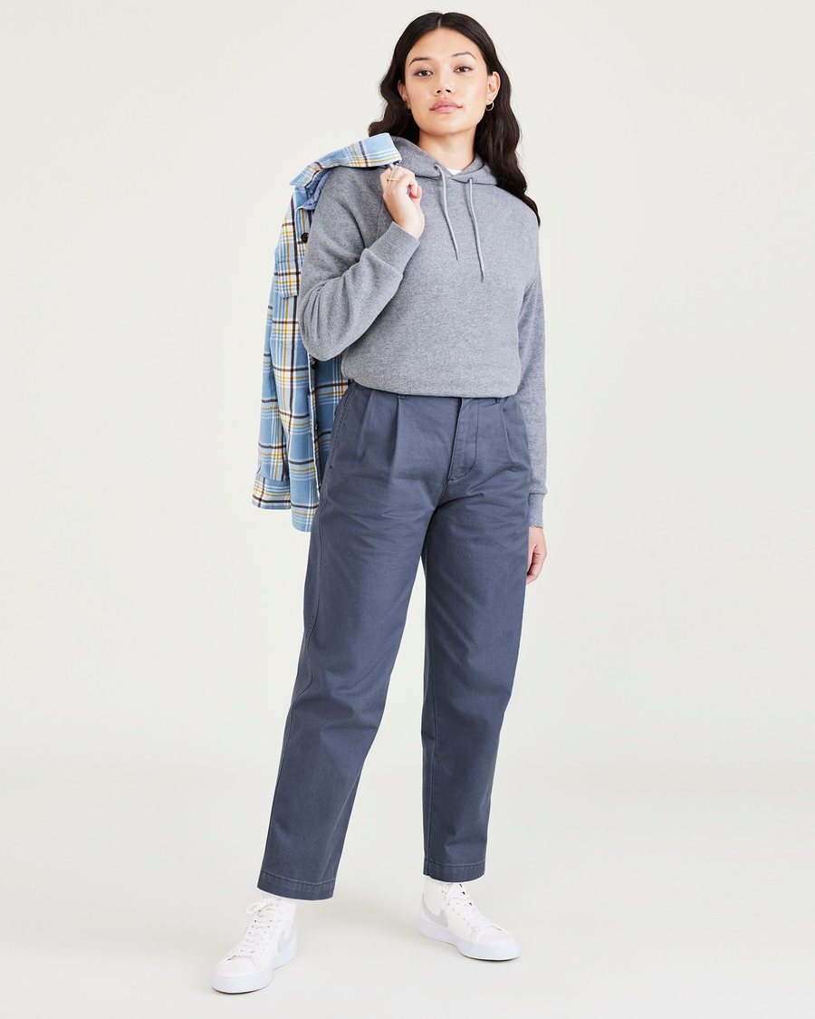 Original Khakis, Pleated, High Waisted Tapered Fit - Image 5