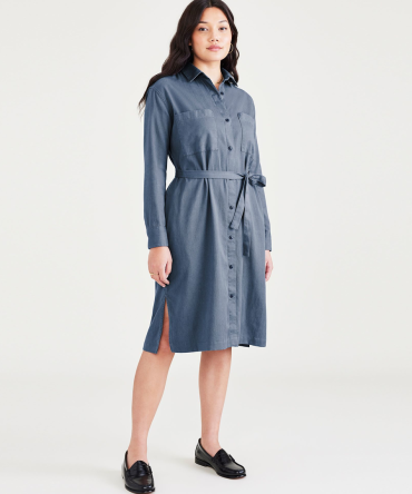 Midi Dress, Relaxed Fit