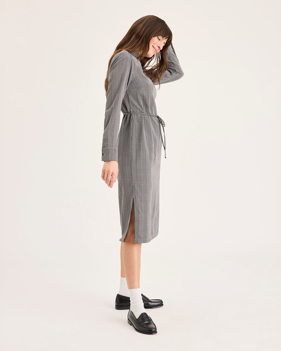 Mockneck Dress, Slim Fit - Image 3