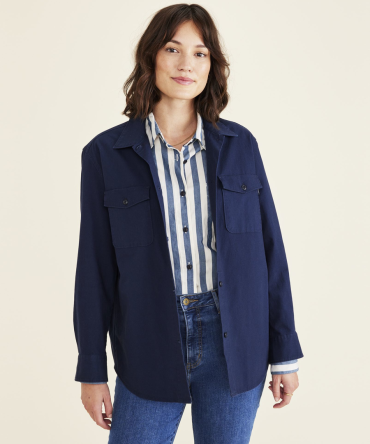 Shirt Jacket, Relaxed Fit