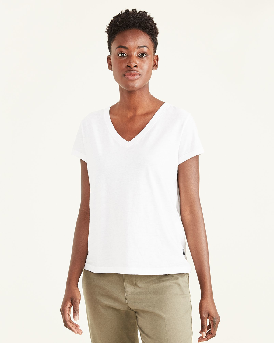 Favorite V-Neck Tee Shirt, Slim Fit