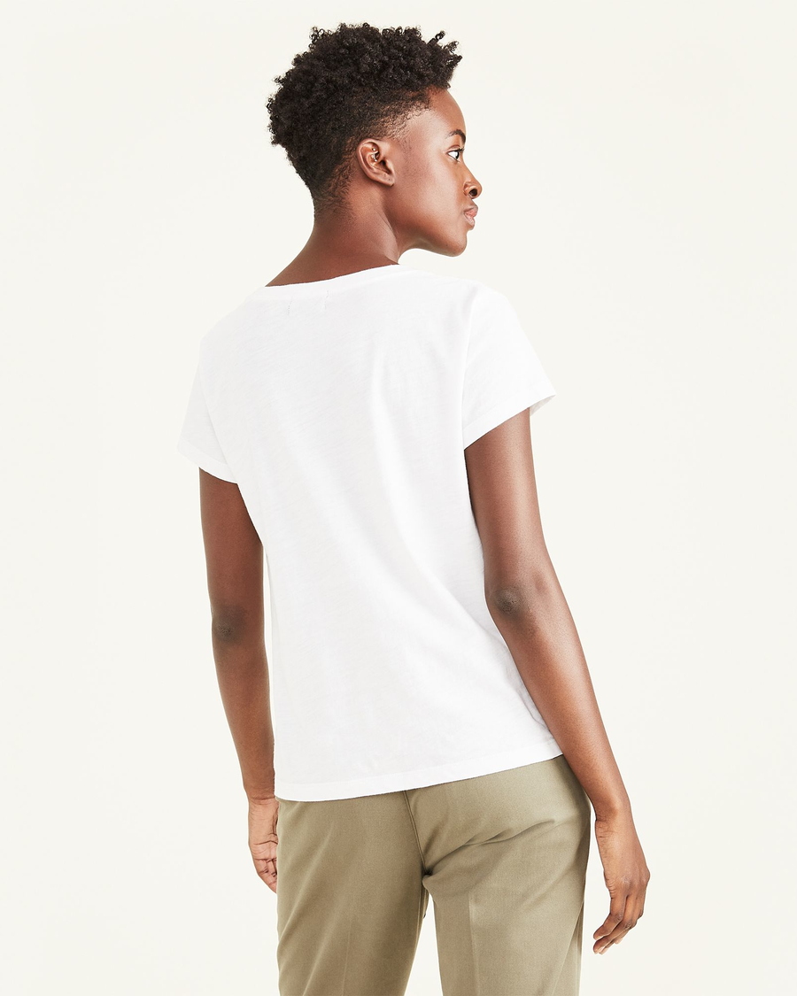 Favorite V-Neck Tee Shirt, Slim Fit - Image 2