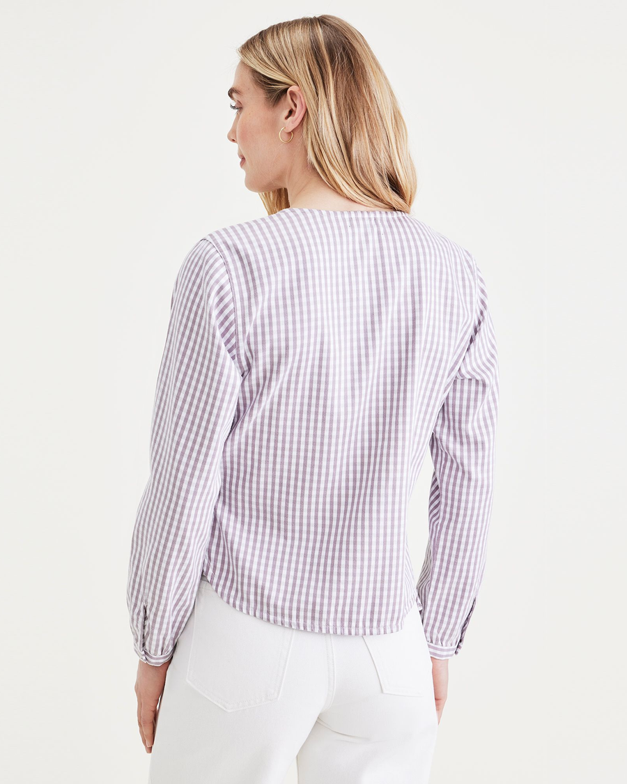 Wrap Blouse, Regular Fit - Image 2