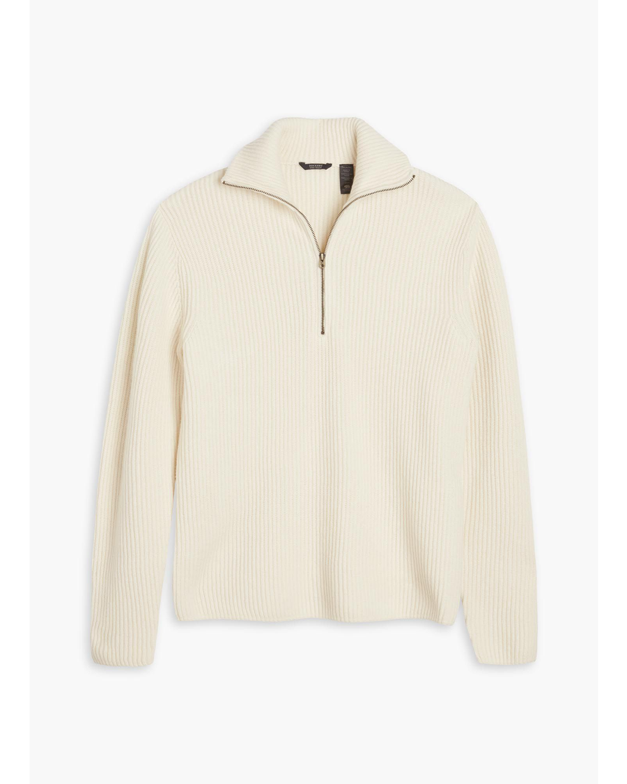 Quarter Zip Sweater, Regular Fit