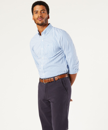 Signature Comfort Flex Shirt, Classic Fit (Big and Tall)