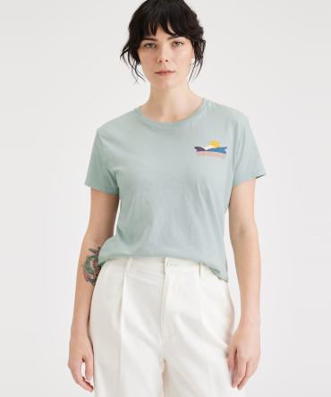 Graphic Tee Shirt, Slim Fit