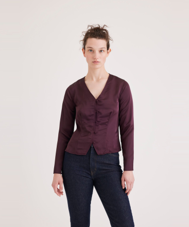 Tie Back Top, Regular Fit