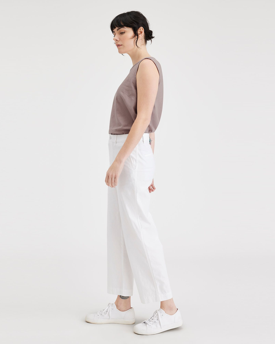 Button Back Tank, Slim Fit - Image 4