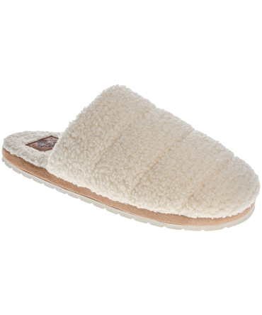 Quilted Micro-Sherpa Scruff Slip-On