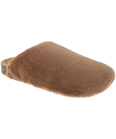 Luxe Faux Fur Slip-on Clog