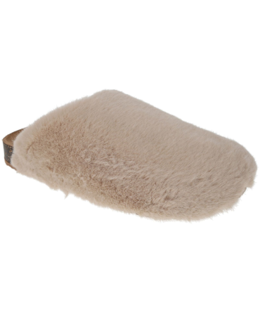 Luxe Faux Fur Slip-on Clog