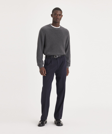 Easy Khakis, Pleated, Classic Fit (Big and Tall)