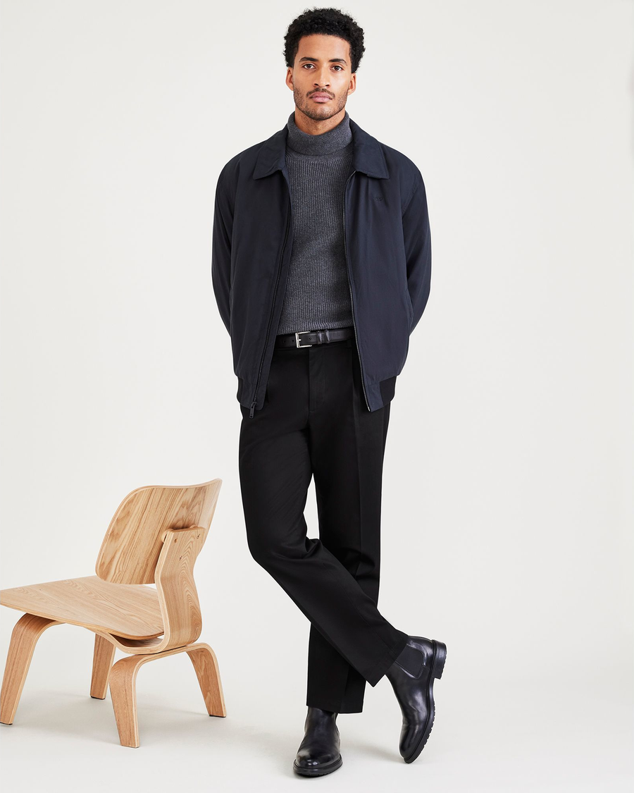 Signature Iron Free Khakis, Pleated, Classic Fit with Stain Defender® (Big and Tall) - Image 5