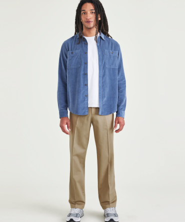 Signature Iron Free Khakis, Classic Fit with Stain Defender® (Big and Tall)