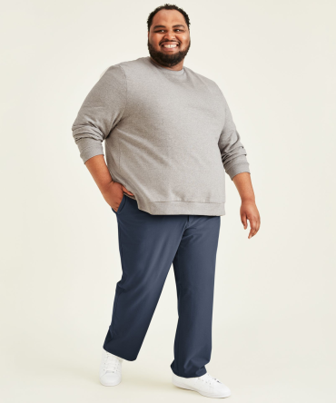 Comfort Knit Chinos, Straight Fit (Big and Tall)