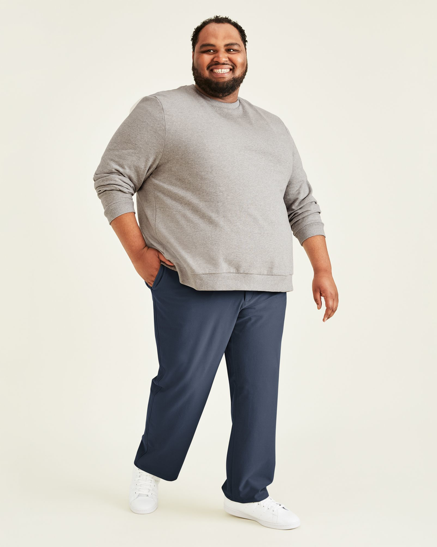 Comfort Knit Chinos, Straight Fit (Big and Tall)