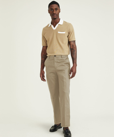 Signature Iron Free Khakis, Straight Fit with Stain Defender® (Big and Tall)