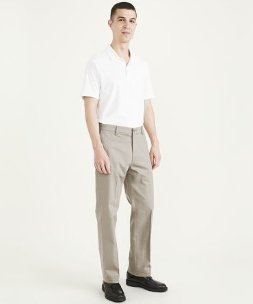 Signature Iron Free Khakis, Classic Fit with Stain Defender® (Big and Tall)