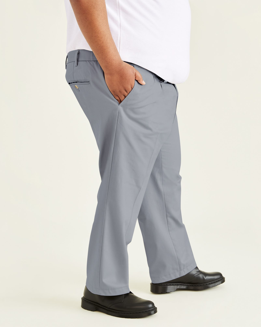 Signature Khakis, Pleated, Classic Fit (Big and Tall) - Image 2