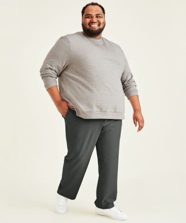 Comfort Knit Chinos, Straight Fit (Big and Tall)