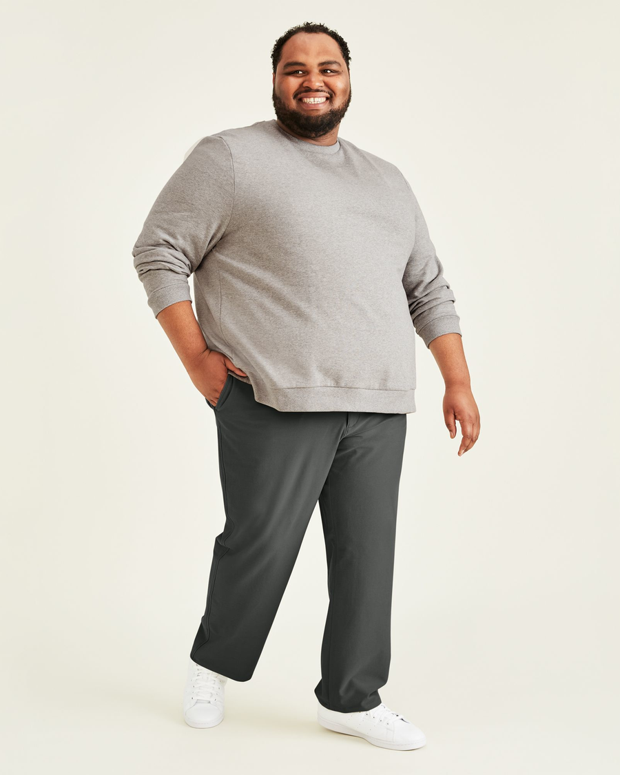 Comfort Knit Chinos, Straight Fit (Big and Tall)
