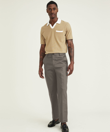 Signature Iron Free Khakis, Straight Fit with Stain Defender® (Big and Tall)