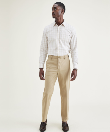 Signature Go Khakis, Straight Fit (Big and Tall)