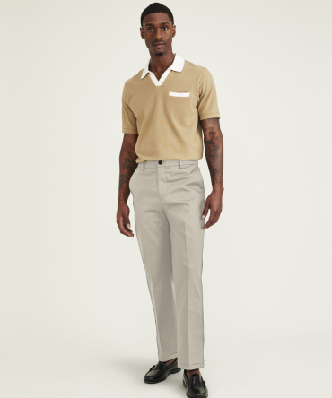 Signature Iron Free Khakis, Straight Fit with Stain Defender® (Big and Tall)