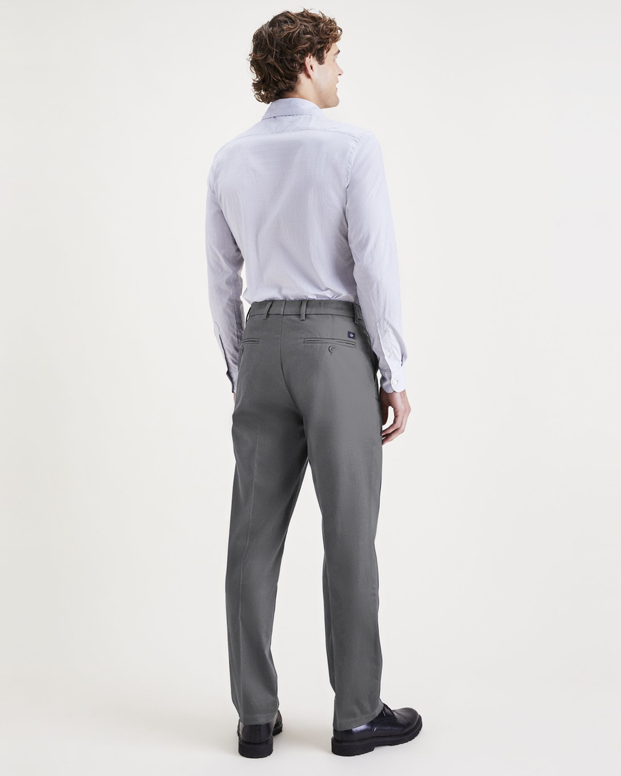 Signature Iron Free Khakis, Straight Fit with Stain Defender® (Big and Tall) - Image 2