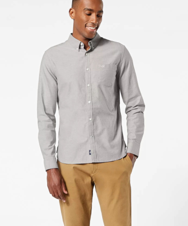 Stretch Oxford Shirt, Slim Fit