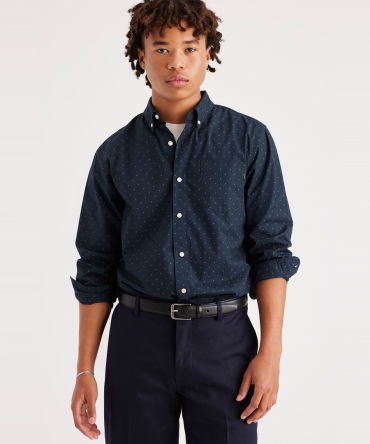 Essential Button-Up Shirt, Classic Fit