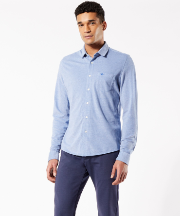 Alpha Button-Up Shirt, Slim Fit