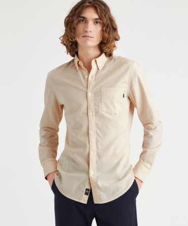 Stretch Oxford Shirt, Slim Fit