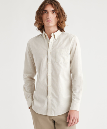 Stretch Oxford Shirt, Slim Fit