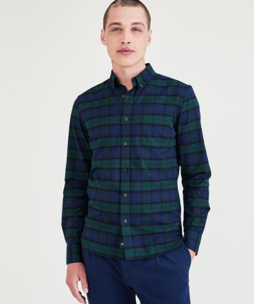 Stretch Oxford Shirt, Slim Fit