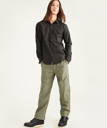 Rec Button-Up Shirt, Regular Fit