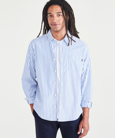 Stretch Oxford, Slim Fit (Big and Tall)