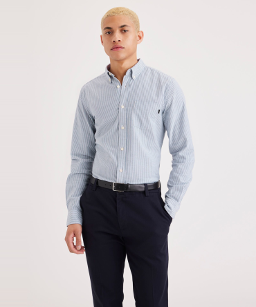 Stretch Oxford Shirt, Slim Fit