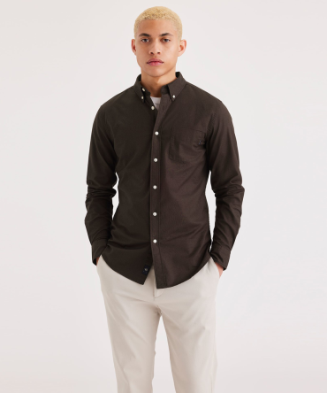 Stretch Oxford Shirt, Slim Fit