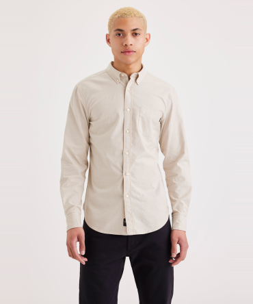 Stretch Oxford Shirt, Slim Fit