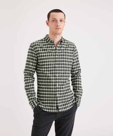 Stretch Oxford Shirt, Slim Fit