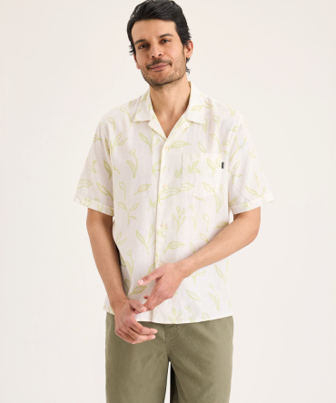 Camp Collar Shirt, Regular Fit