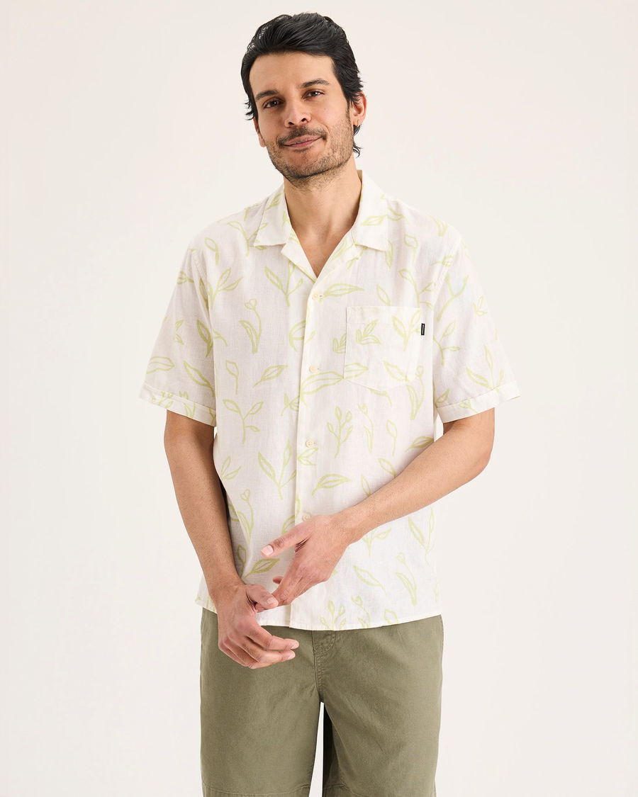 Camp Collar Shirt, Regular Fit