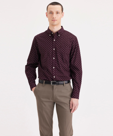 Signature Stain Defender Shirt, Classic Fit