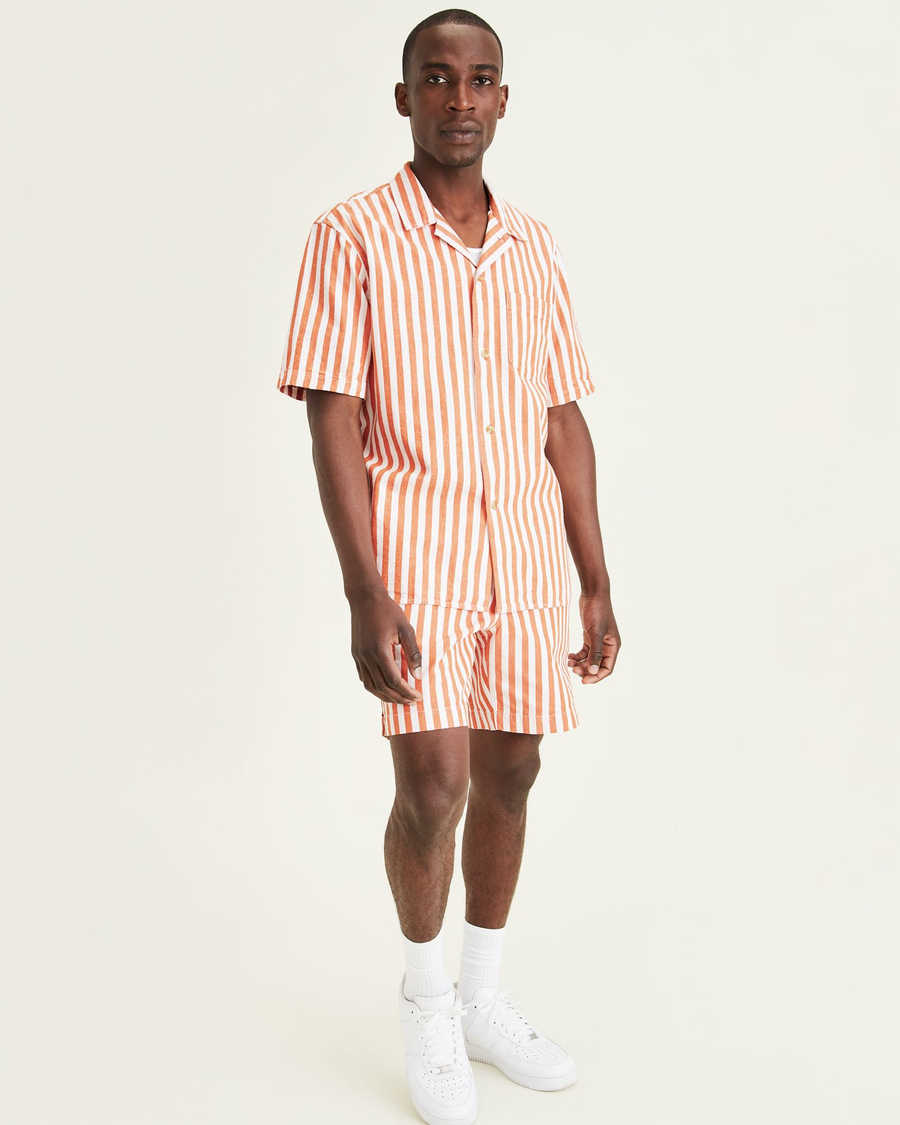 Camp Collar Shirt, Regular Fit