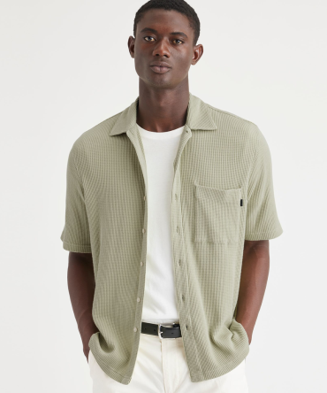 Knit Button Up, Regular Fit