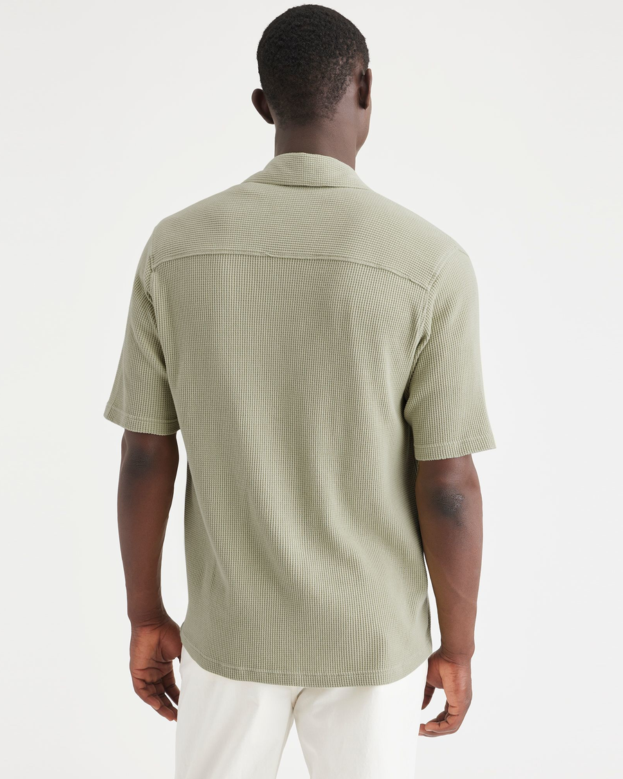 Knit Button Up, Regular Fit - Image 2