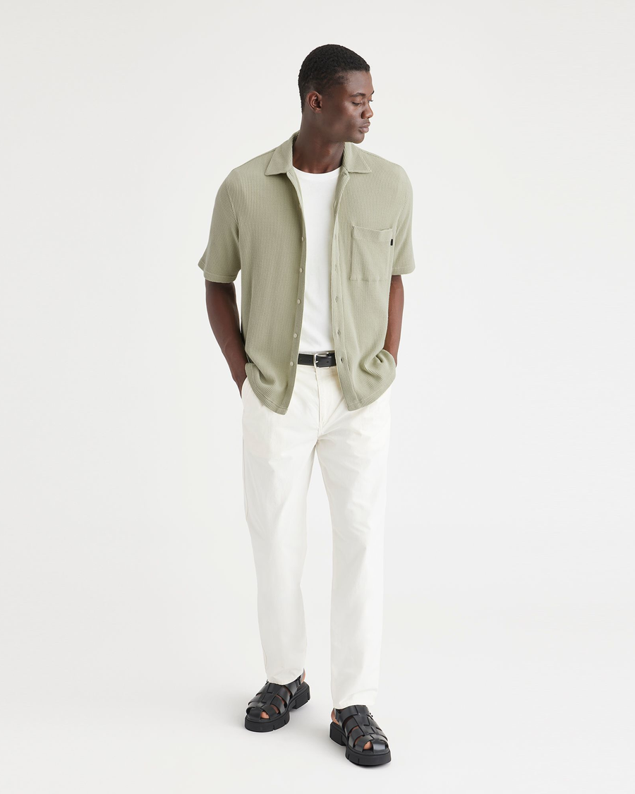 Knit Button Up, Regular Fit - Image 4