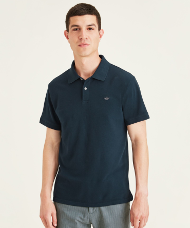 Rib Collar Polo (Big and Tall)